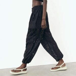 ZARA - FLATFORM LEATHER SANDALS